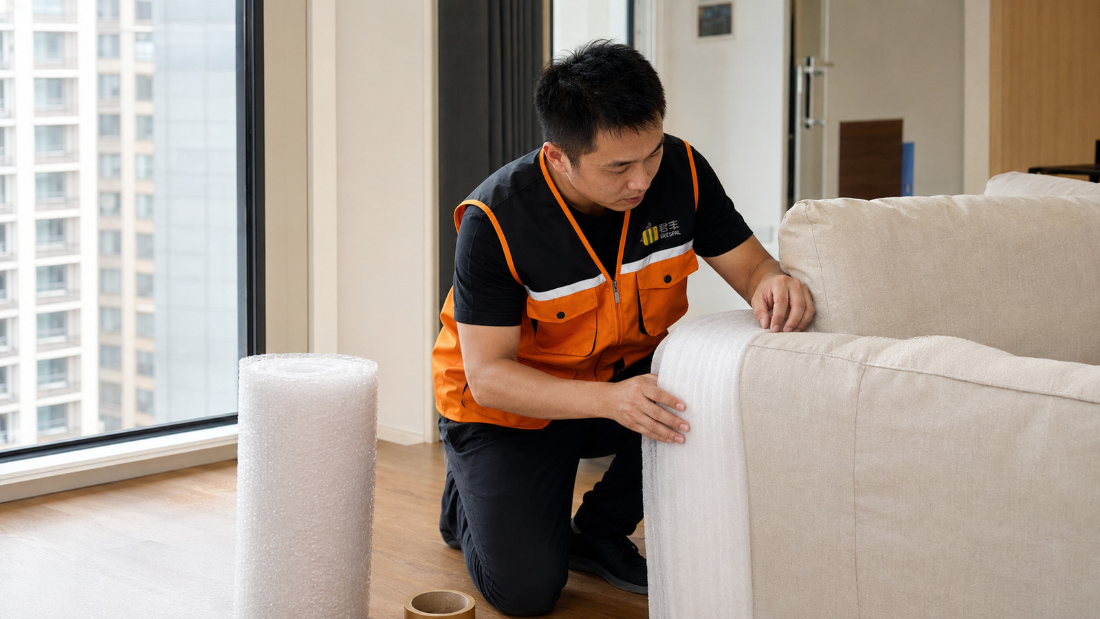 国际搬家场景中的家具整理与跨境运输准备