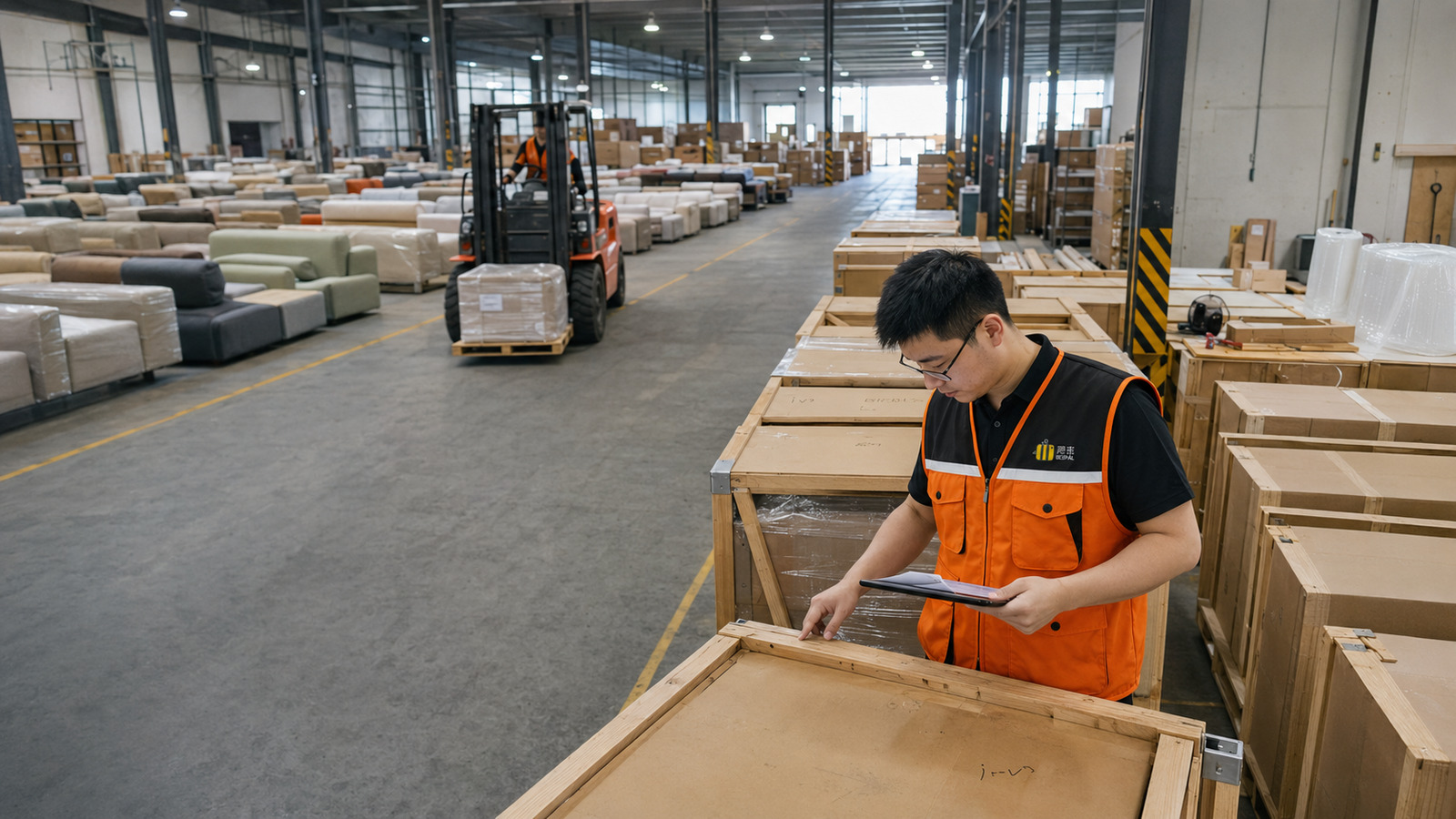 家具工厂批量出货前的验货与包装协同