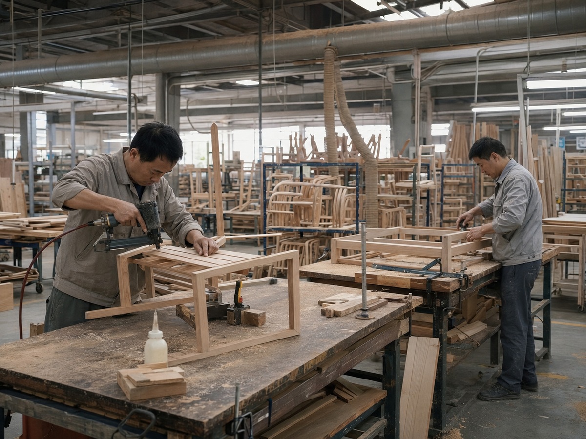 家具工厂批量货物集货验货