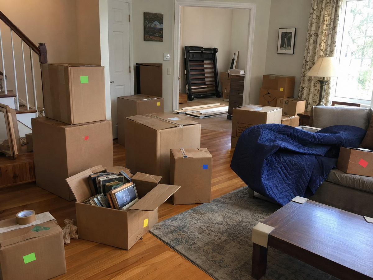 国际搬家家庭整理全屋家具